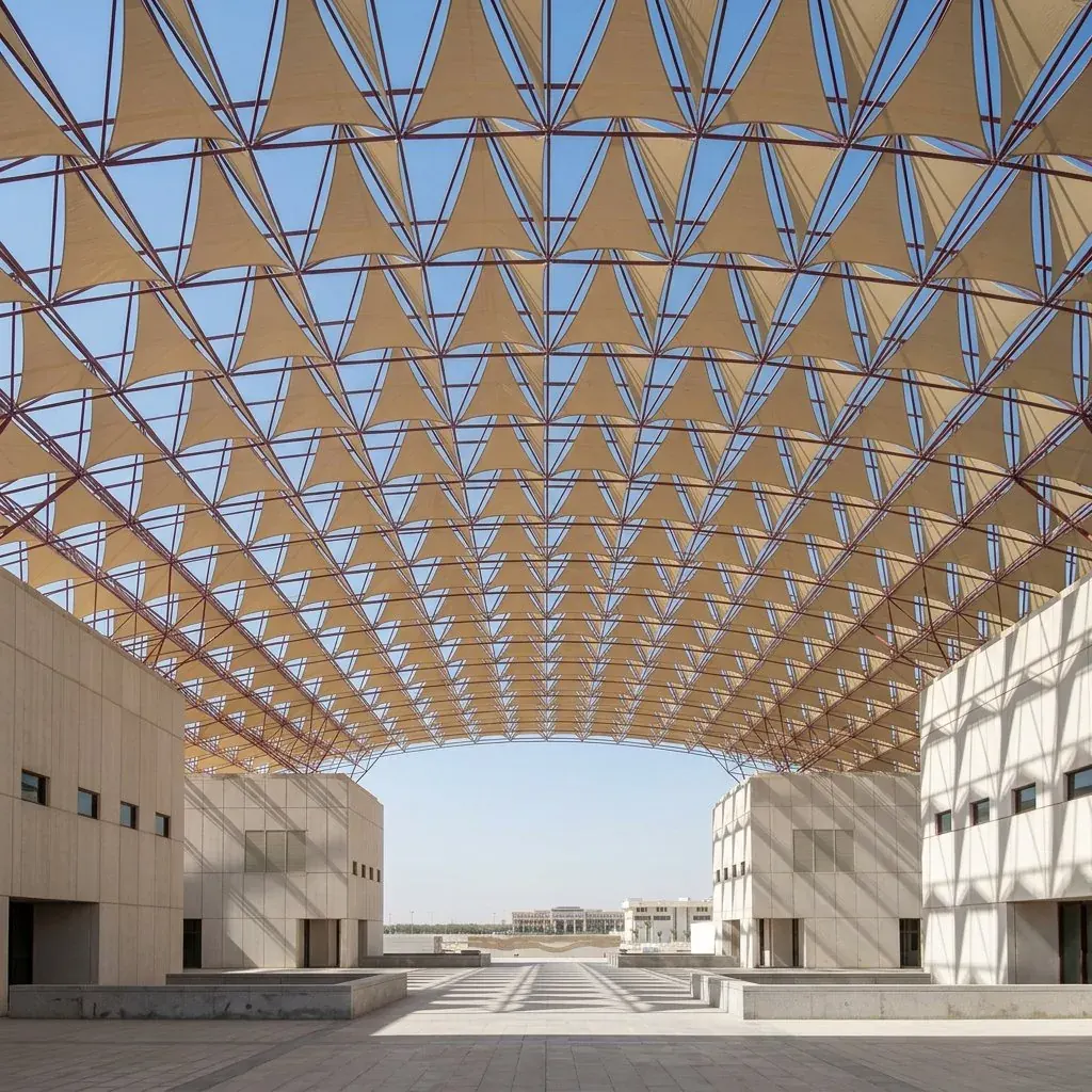 Gazebo & Conical Tensile Canopy